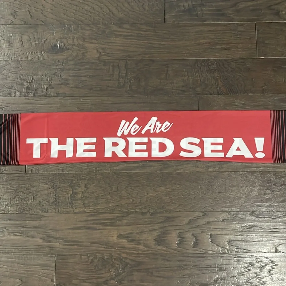NFL Arizona Cardinals ‘We Are The Red Sea’ Scarf Like New!